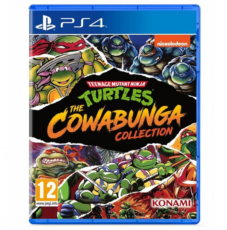 Teenage Mutant Ninja Turtles - The Cowabunga Collection Ps4 Italian Tmnt New