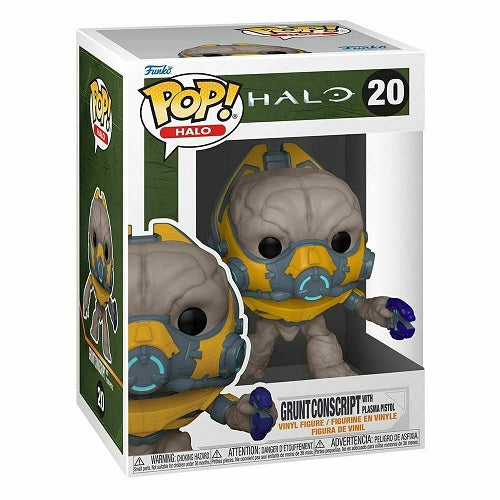 Funko Pop Halo 20 Grunt Conscript With Weapon Plasma Pistol Vinyl Figure Xbox