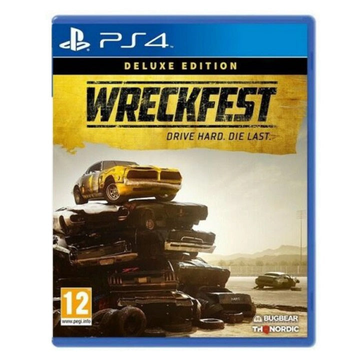 Wreckfest - Deluxe Edition PS4 Italian Racing Game Playstation 4 GT Driver