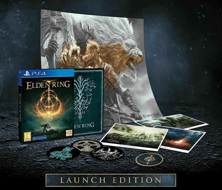 Elden Ring Launch Edition Ps4 Videogioco Italiano Play Station 4 Gioco Upg Ps5