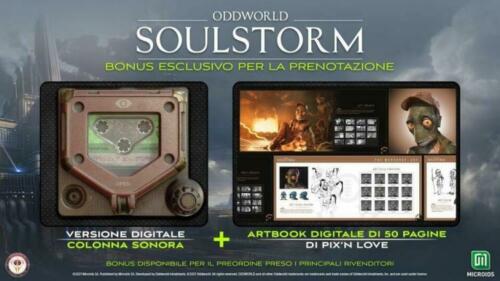 Oddworld Soulstorm Day One Oddition Steelbook Ps4 Italian Game PlayStation 4