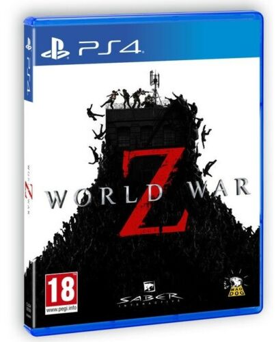 World War Z PS4 Video Game Playstation 4 Game Survivor Italian Zombie New
