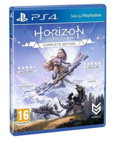 Horizon Zero Dawn Complete Edition PS4 PlayStation 4 Game First Print PAL Ita