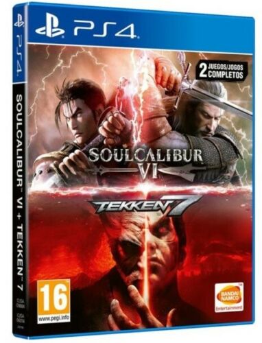 Tekken 7 + Soulcalibur Vi 6 Bundle 2 Giochi Ps4 Italiano Playstation 4 Nuovo