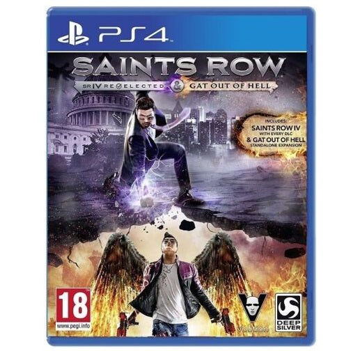 Saints Row IV Re-Elected: Gat Out Of Hell PS4 Video Game Italian Playstation 4