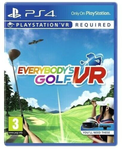 Everybody'S Golf Vr Ps4 Gioco Playstation 4 Italiano Videogioco Nuovo Visore