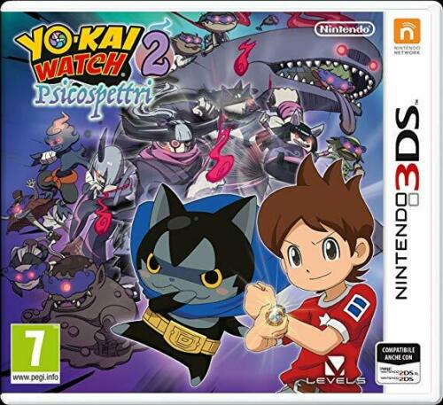 Yo-Kai Watch 2: Psicospettri Nintendo 3Ds 2Ds Xl Videogioco Nuovo Italiano Pal