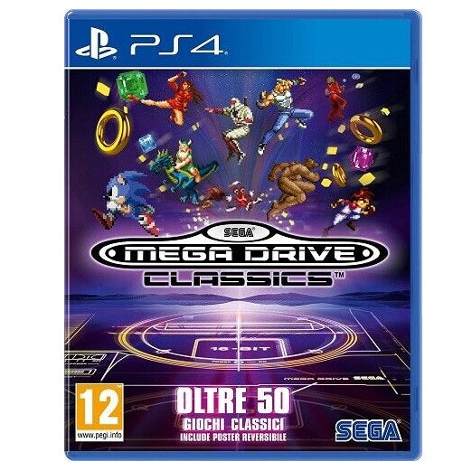 Sega Megadrive Classics Ps4 Gioco Playstation 4 Italiano Raccolta Giochi Sega