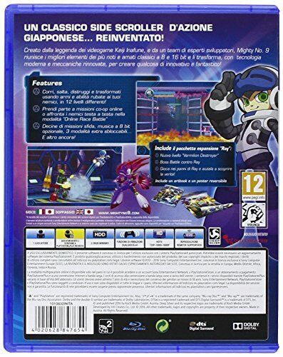 Mighty No.9 Day1 One Edition Ps4 Gioco Playstation 4 Videogioco Megaman Nuovo