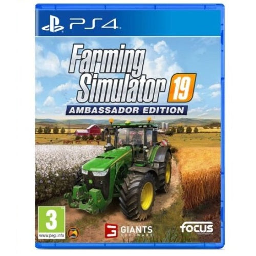 Farming Simulator 19 Ambassador Edition Ps4 Italiano (Multilingua) Gioco Nuovo