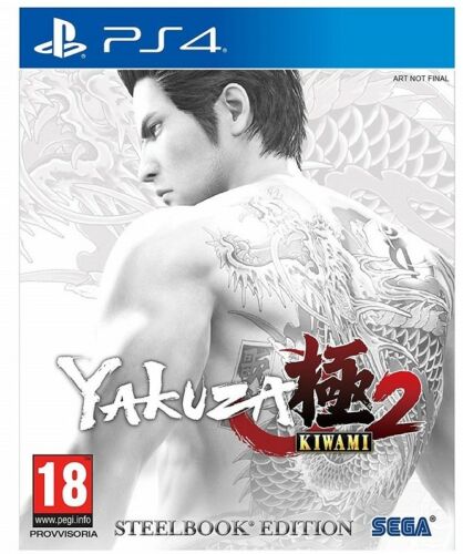 Yakuza Kiwami 2 Steelbook Edition PS4 Video Game PlayStation 4 PAL Game New