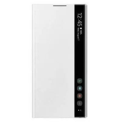 Samsung Clear View Cover per Samsung Galaxy Note10 - Bianco