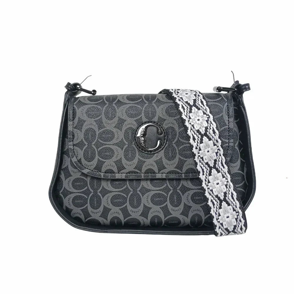 Saddle handbag charro with shoulder strap MS-3594