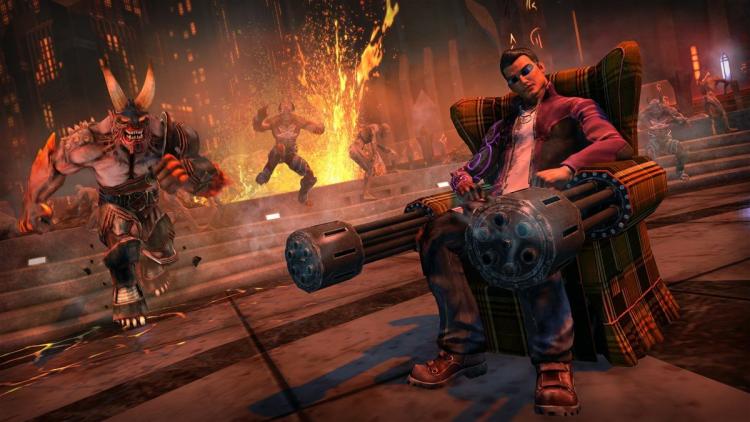 Saints Row IV Re-Elected: Gat Out Of Hell PS4 Video Game Italian Playstation 4