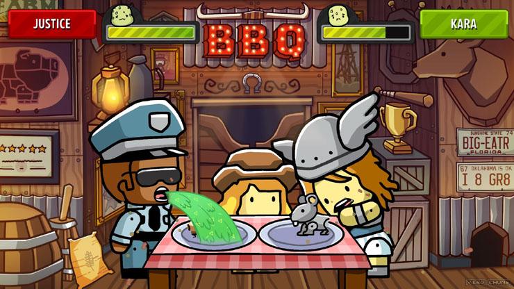 Scribblenauts Showdown PS4 Video Game Sony PlayStation 4 Italian Puzzle New