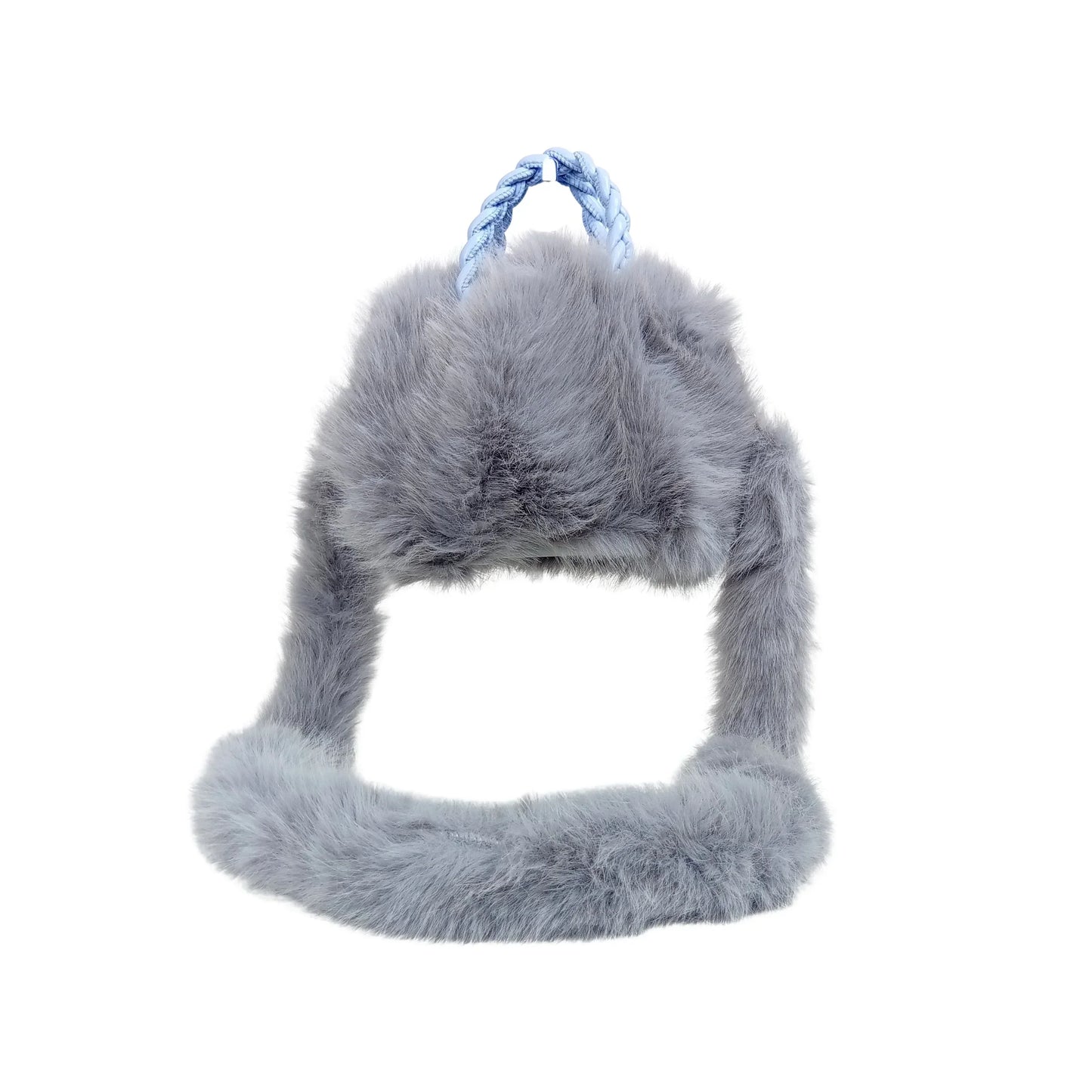 Soft fuzzy faux-fur handbag MS-0560