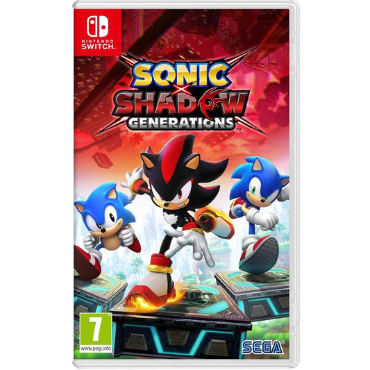 Sonic X Shadow Generation Nintendo Switch Video Game EU Italian New Game