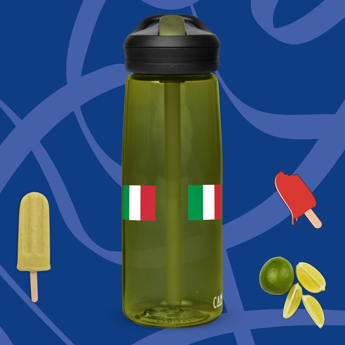 Borraccia sportiva Italia