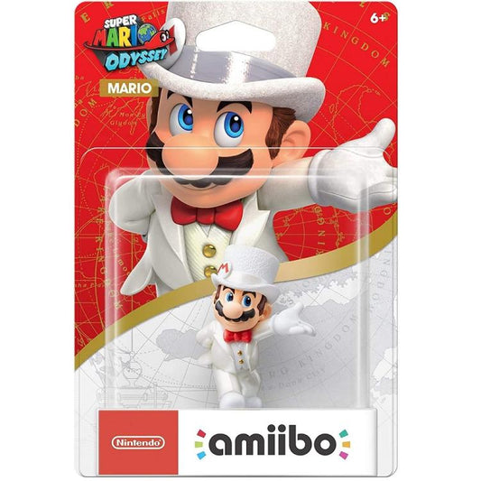 Amiibo Super Mario Odyssey - Wedding Mario Figure Statue Nintendo Switch New