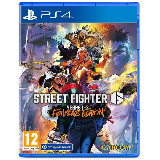 Street Fighter 6 Years 1-2 Fighters Edition PS4 EU Video Game Playstation 4 New