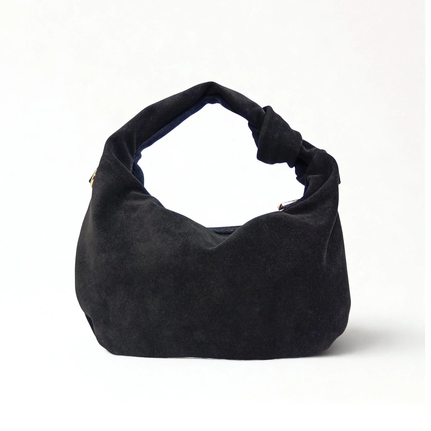 Suede hobo shoulder bag MS-6586
