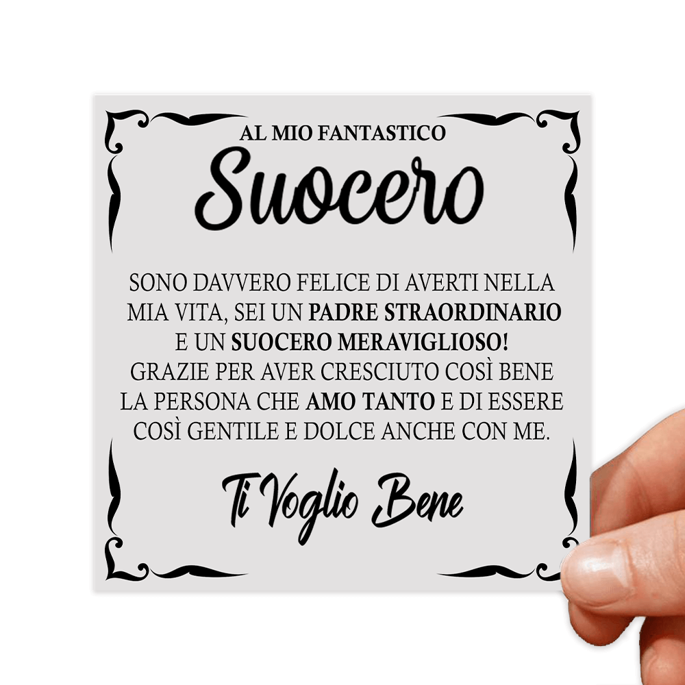 Cartoncini con dediche Uomo