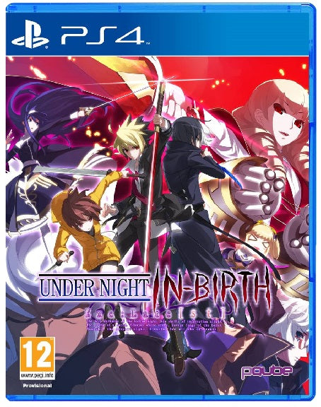 Under Night In-Birth Exe:Late PS4 Video Game PlayStation 4 New Game