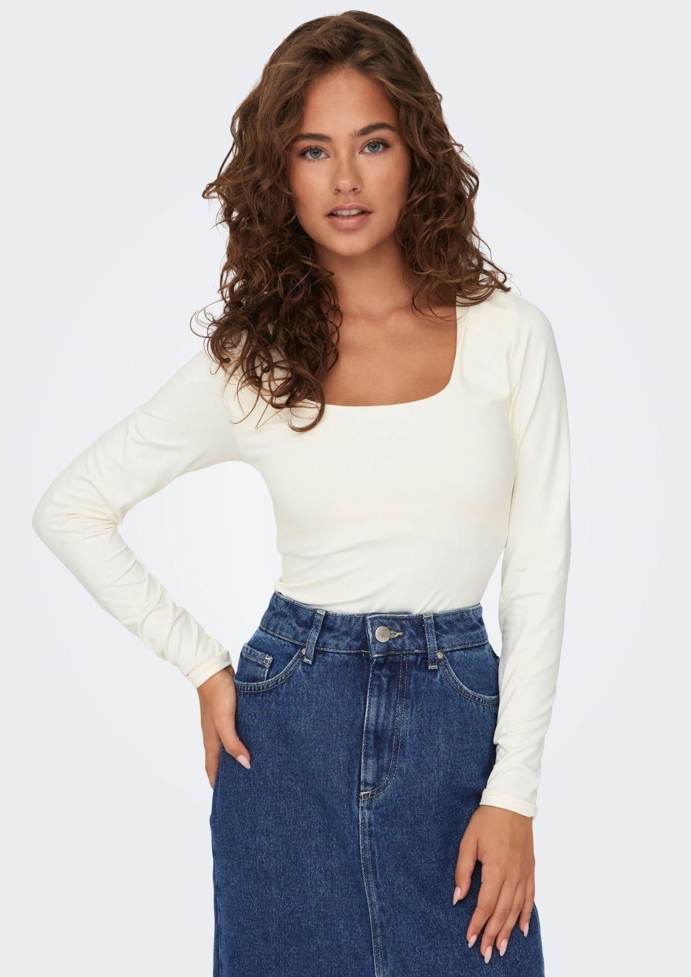 Only Top Donna Onlea Bianco