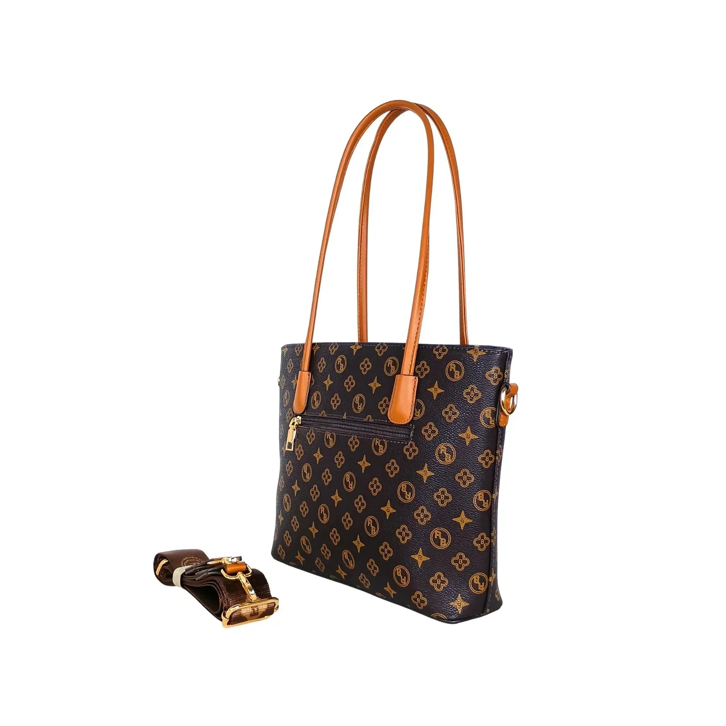 Tote bag in leather MS-3074