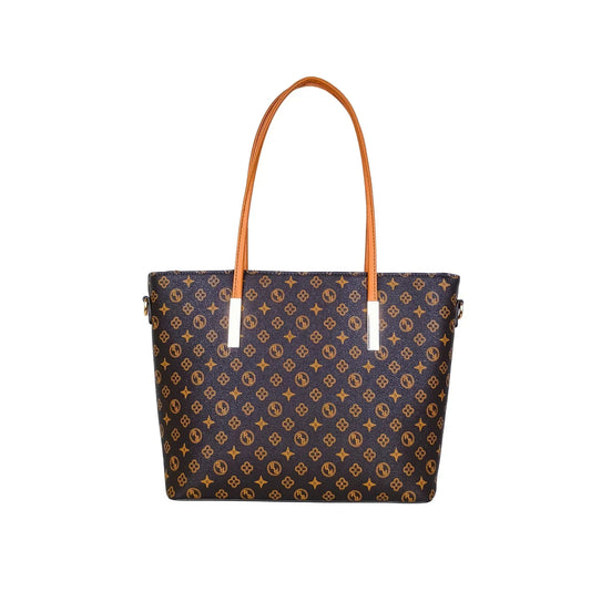 Tote bag in leather with top handle MS-3868