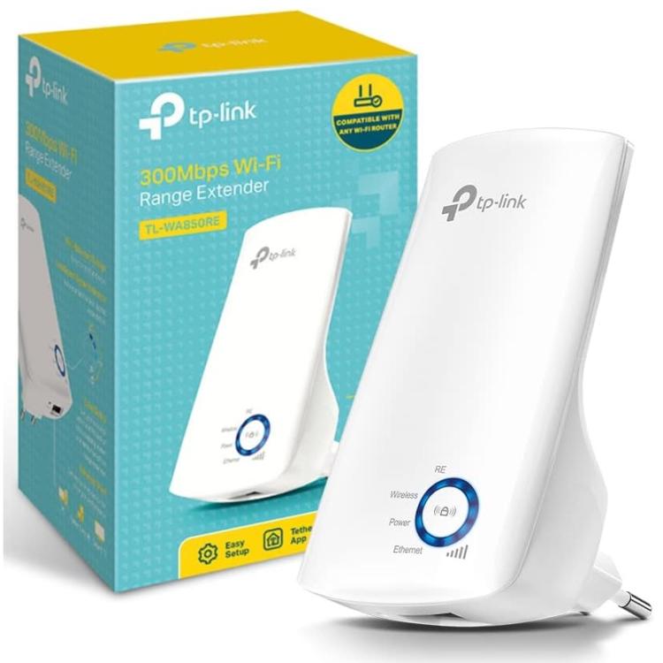 Tp-Link (Tl-Wa850Re) Wireless Extender Repeater Wifi Plug and Access Point Ps4
