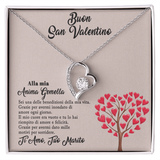 Collana Donna Anima Gemella - Buon San Valentino