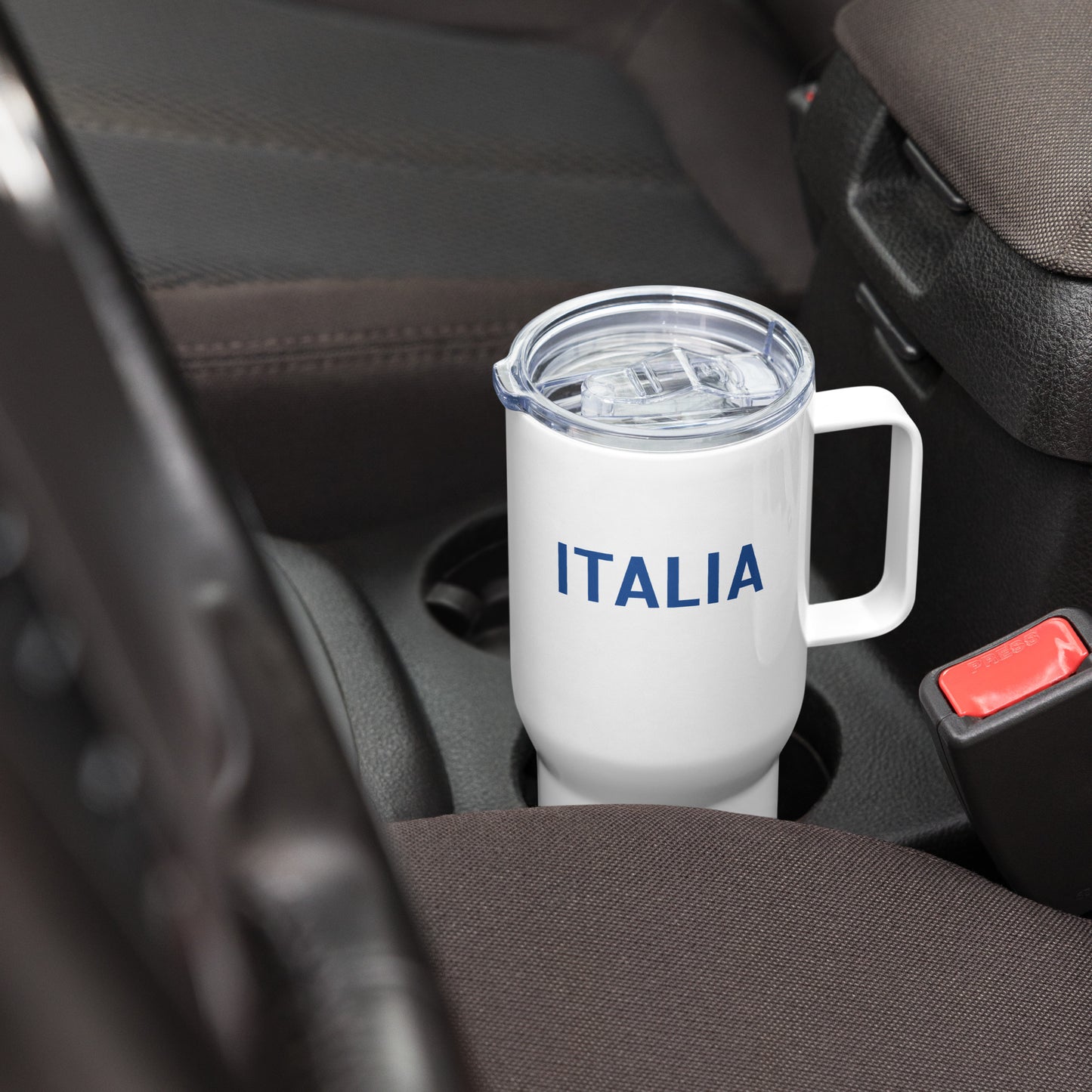 Tazza da viaggio con manico Italia