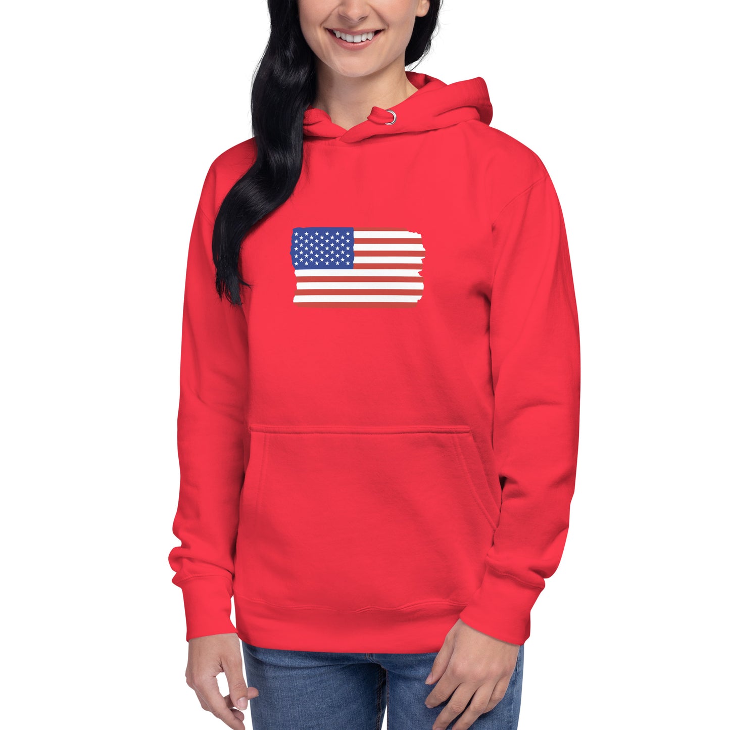 Felpa con cappuccio unisex NEW USA