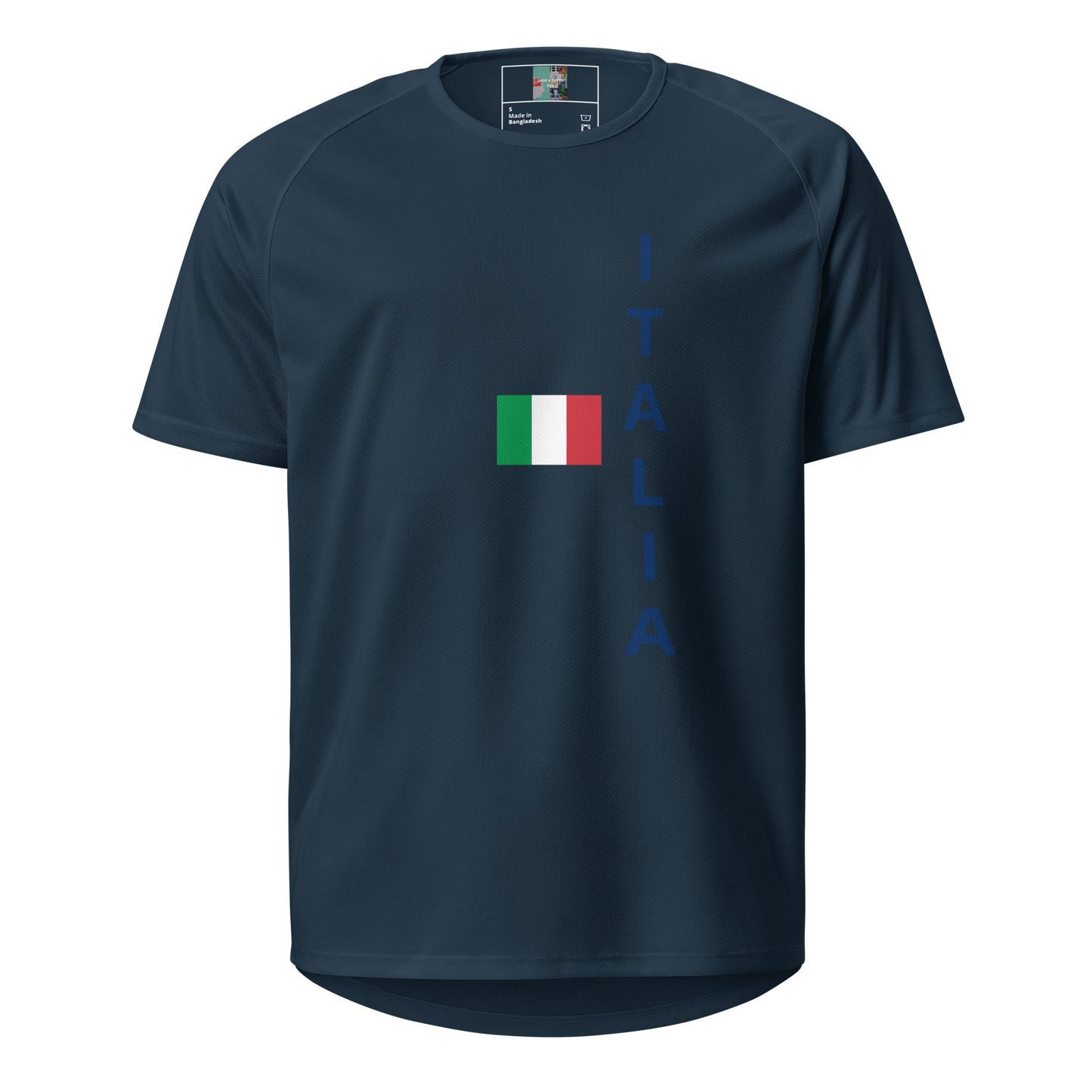 Maglietta sportiva unisex ITALIA