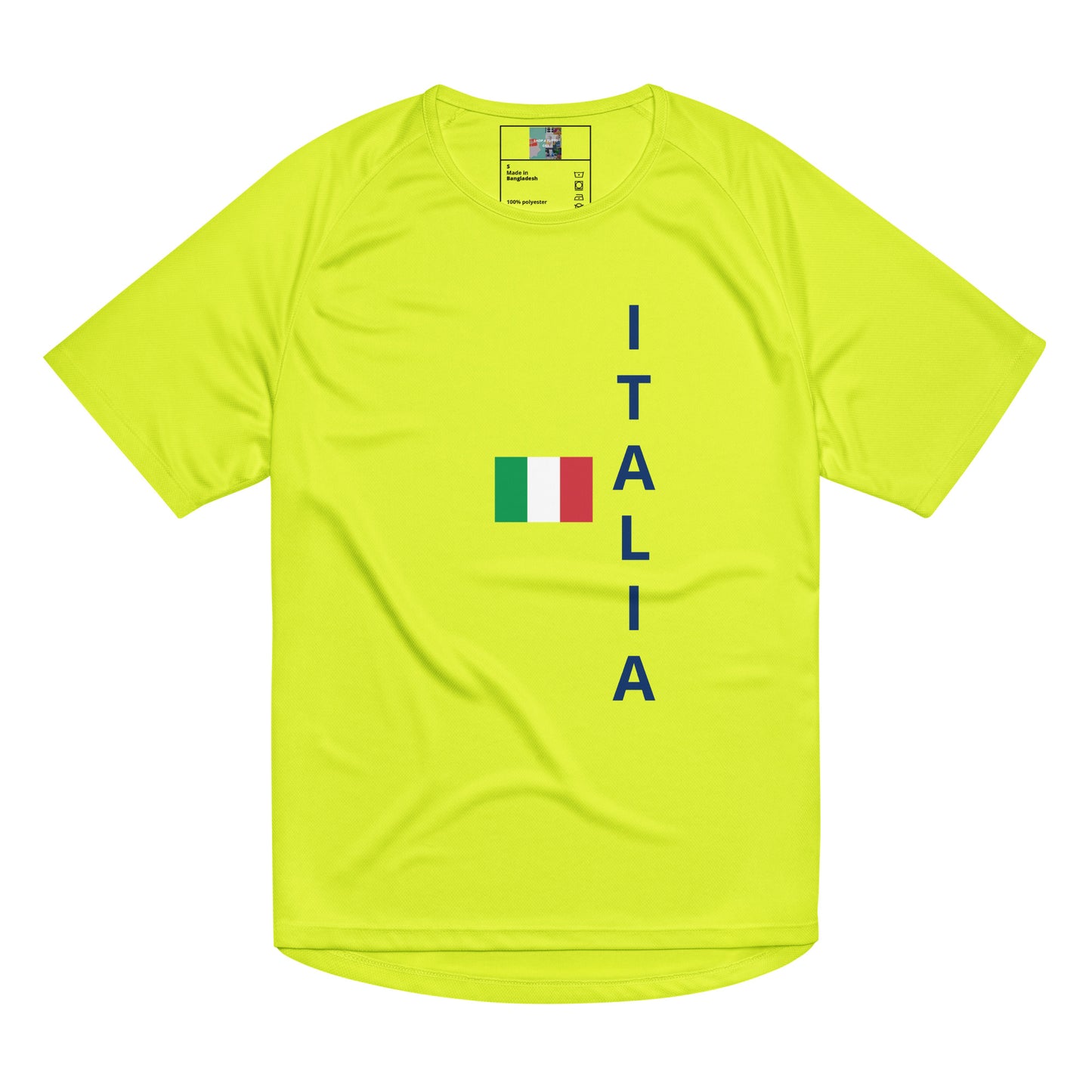 Maglietta sportiva unisex ITALIA