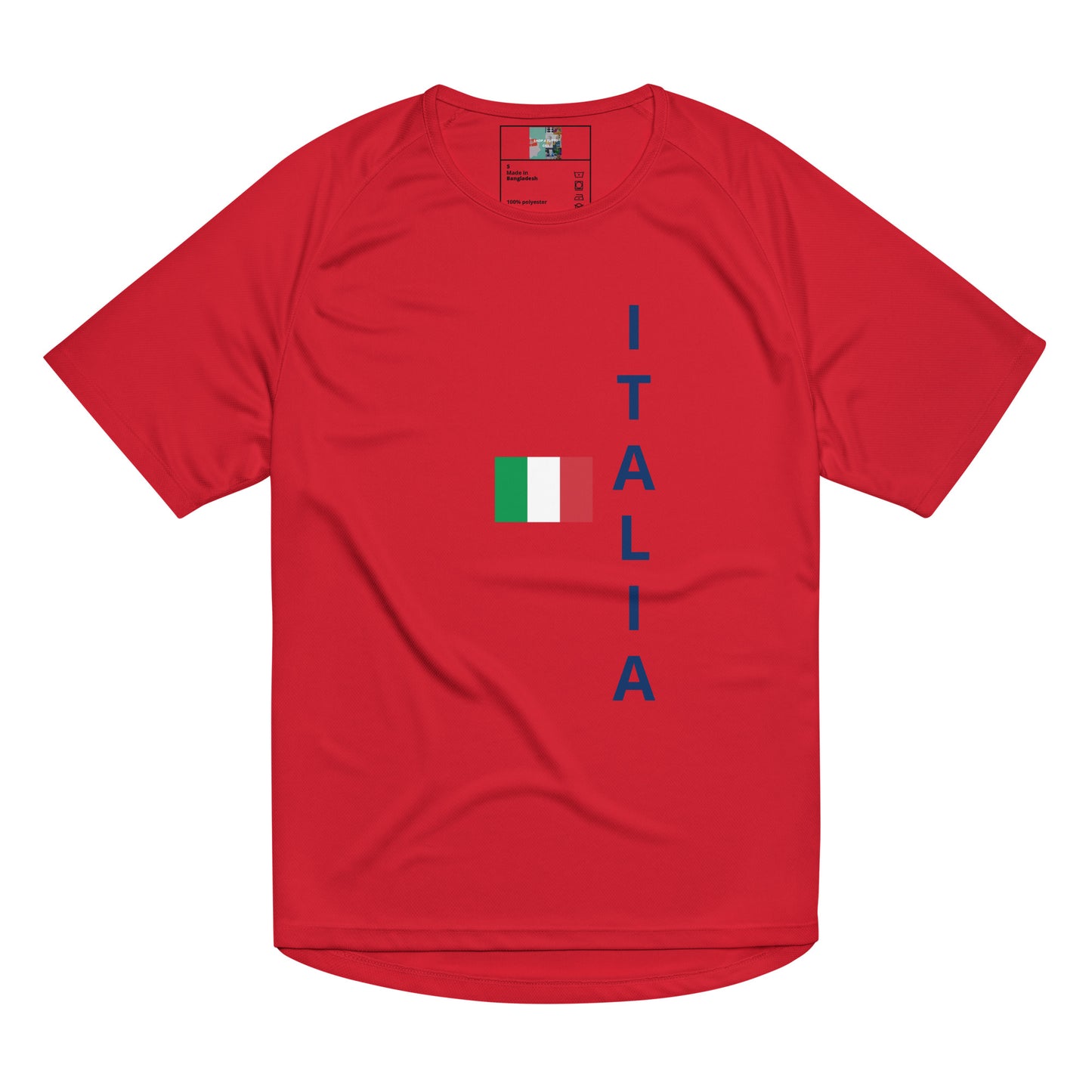 Maglietta sportiva unisex ITALIA