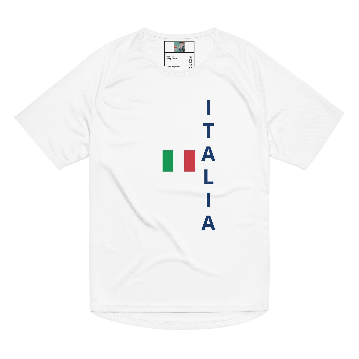 Maglietta sportiva unisex ITALIA