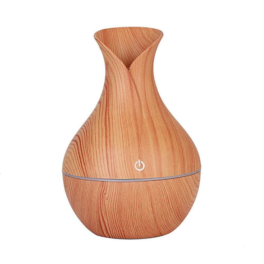 Ultrasonic humidifier aroma diffuser essential oils for wood aromatherapy
