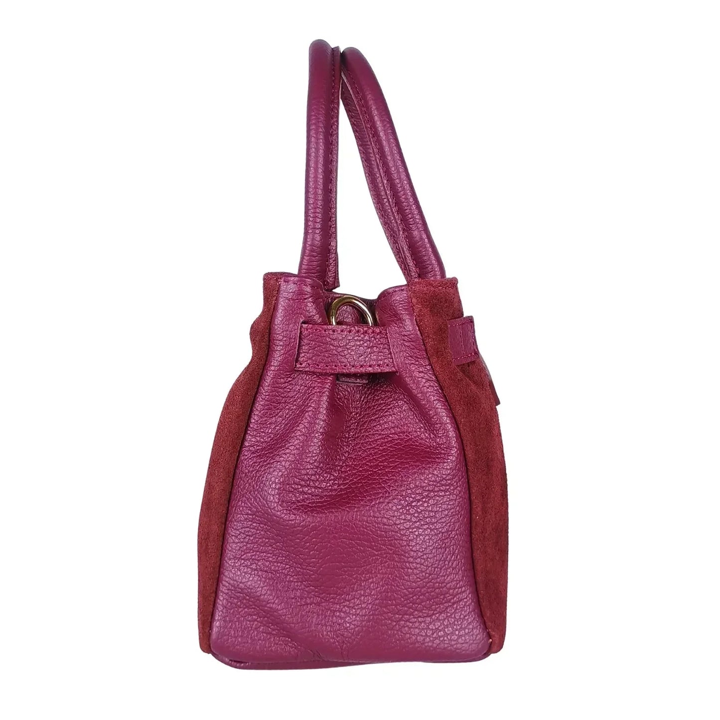 Velinara MS-5494 Suede Leather Handbag