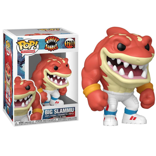 Funko Pop Television Street Sharks - (1710) Big Slammu - Figure 9cm