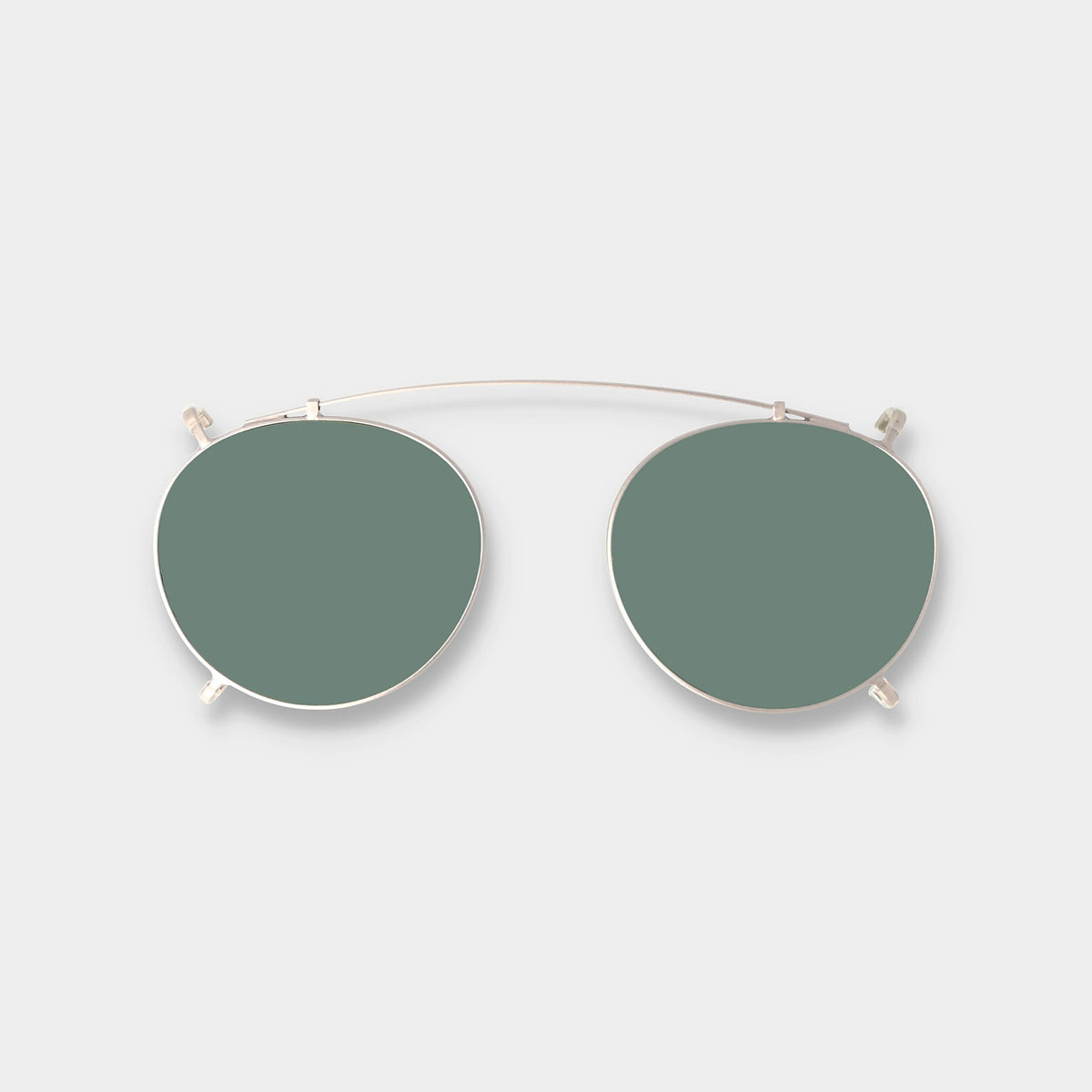 Welt Clip Silver | Bottle Green