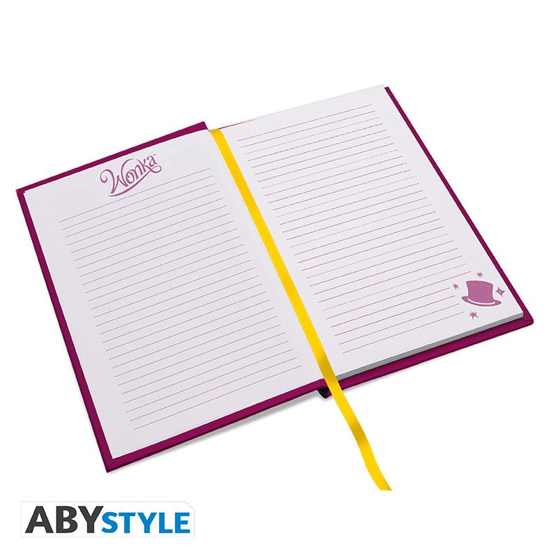 Abystyle Willy Wonka Dreams Notebook A5 Quaderno Agenda Diario Copertina Rigida