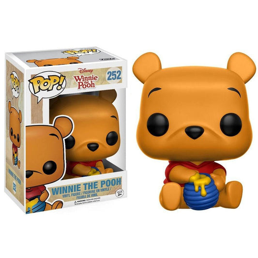 Funko Pop ! Disney Winnie The Pooh - (252) - Winnie The Pooh W/ Honey Vinyl 9cm