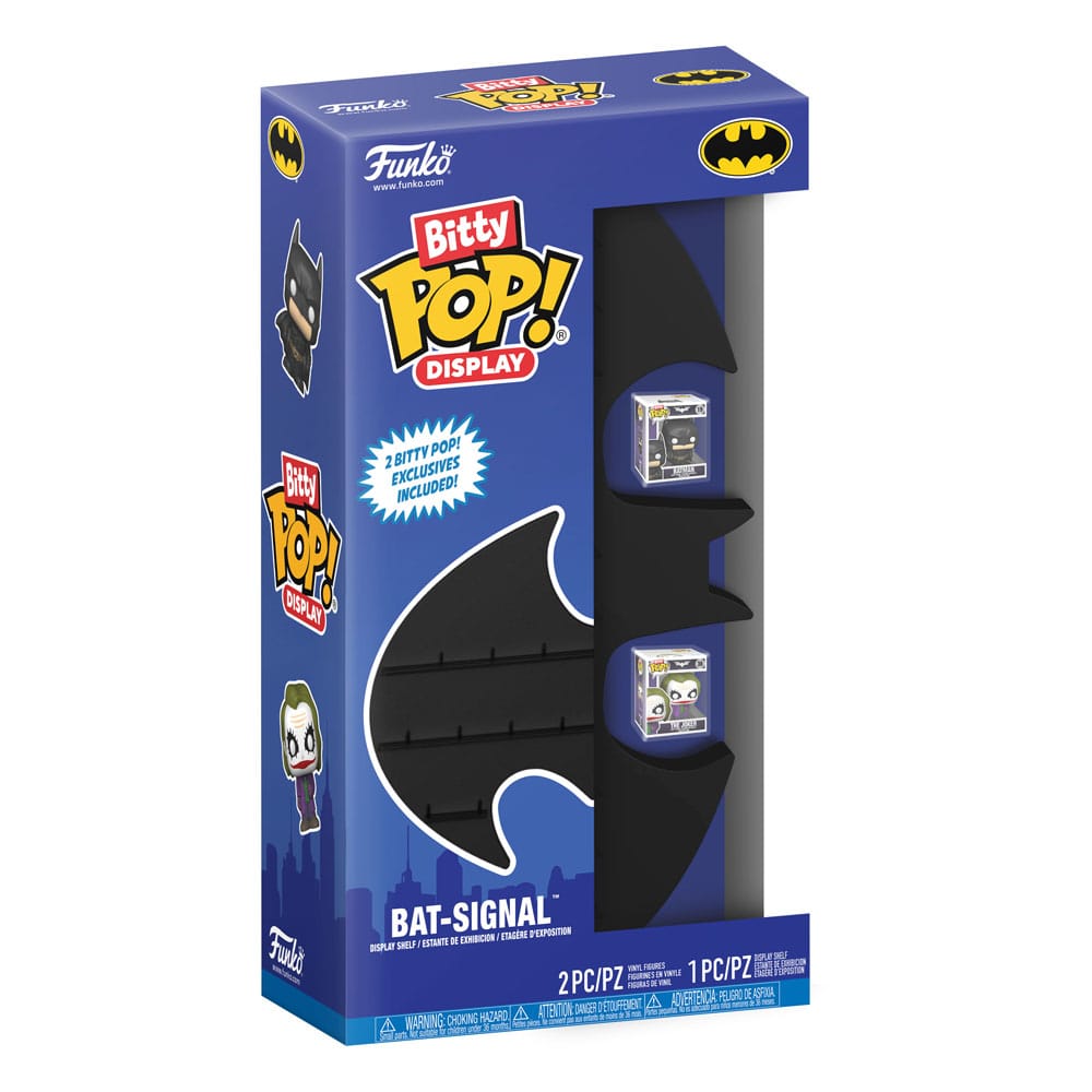 Funko ! Bitty Pop Display ! Bitty Box - Batman Signal (Joker) 25cm