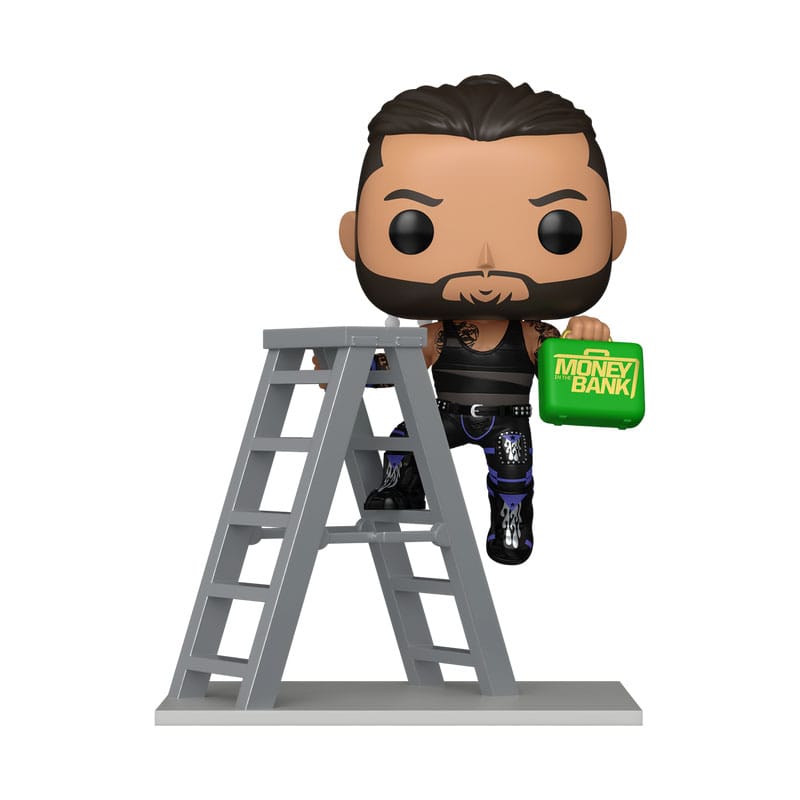 Funko Pop Wwe Premium - (184)  Damian Priest MITB Wrestling Figure 10cm