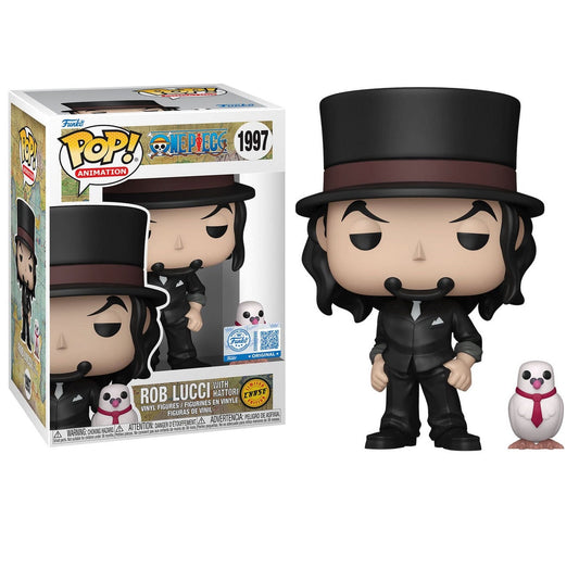 Funko Pop ! Animation One Piece - (1997) Rob Lucci Vinile 9Cm Chase Edition 9Cm