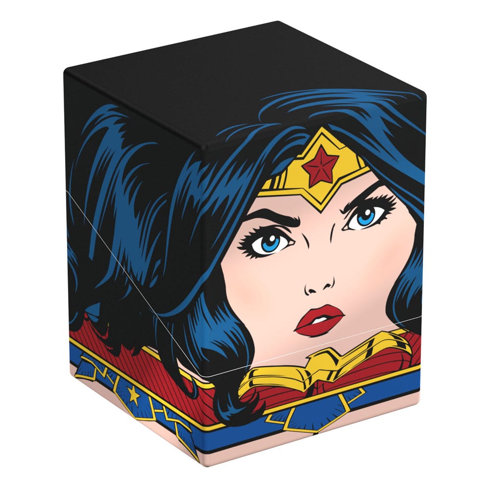 Squaroes Justice League JL005 (Woder Woman) Box Collezione Porta Mazzo Carte TCG Scatola