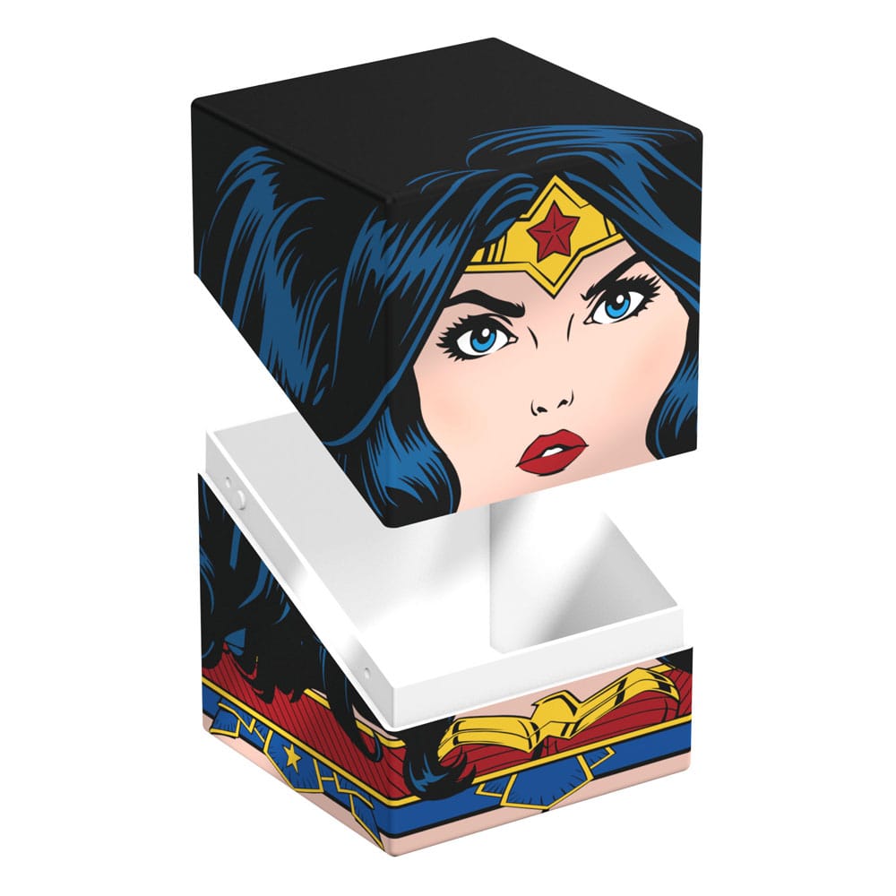 Squaroes Justice League JL005 (Woder Woman) Box Collezione Porta Mazzo Carte TCG Scatola