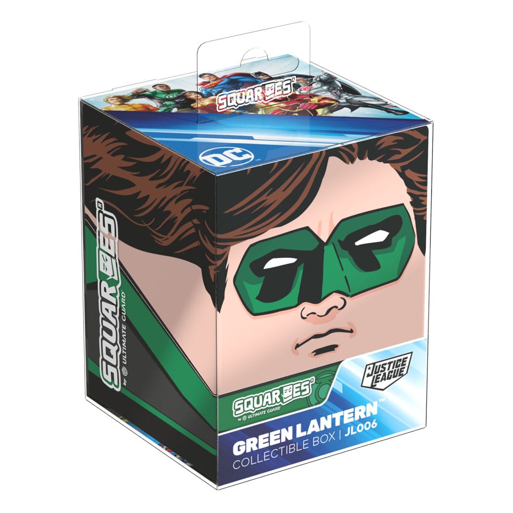 Squaroes Justice League JL006 (Green Lantern) Box Collezione Porta Mazzo Carte TCG Scatola